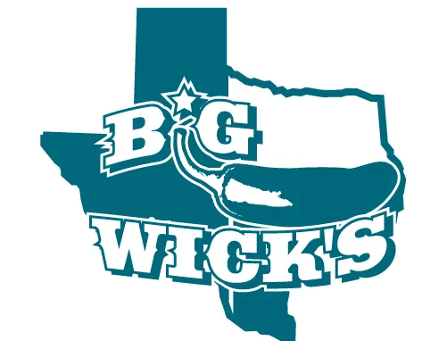 Big Wicks logo — Lubbock TX product branding by Monsoon Agency