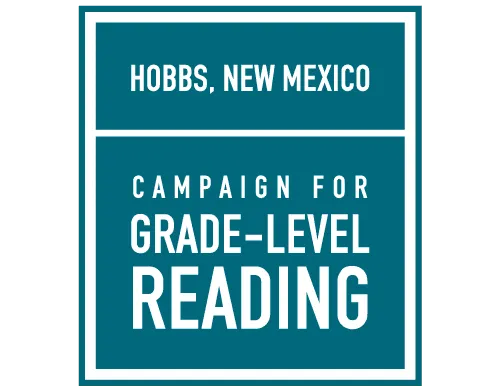 Hobbs Campaign for Grade Level Reading — alternate color version New Mexico Nonprofit Design