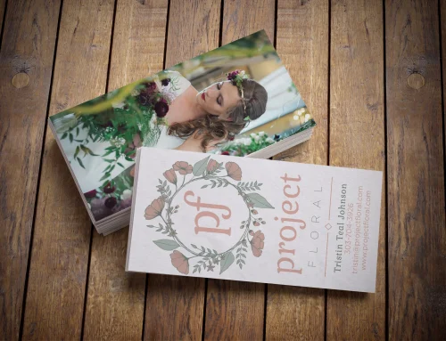 Project Floral Business Cards