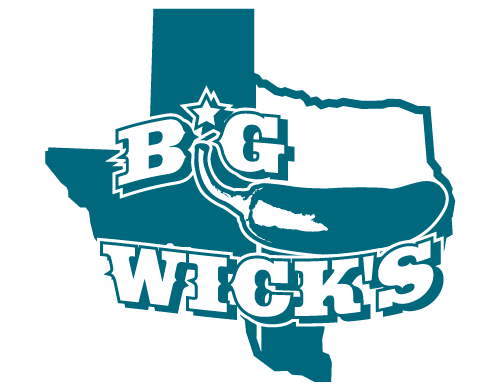 Home 30 Big Wicks logo — Lubbock TX product branding by Monsoon Agency